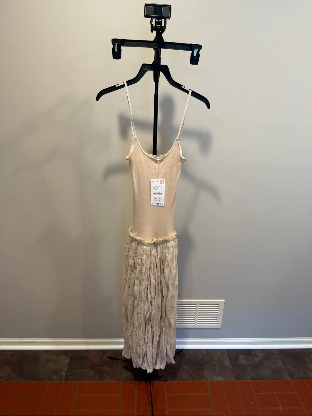 Zara Cream Midi Dress